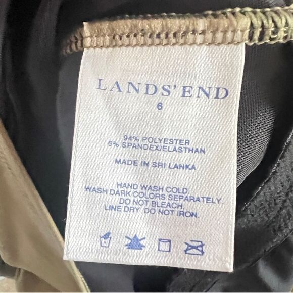 Lands’ End Balloon Bandeau One Piece Swimsuit 6 Molded Cups Gorgeous - Picture 4 of 4